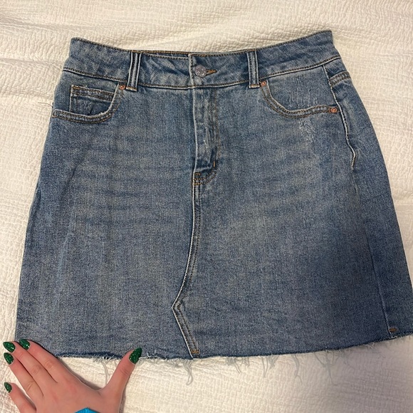 Target Wild Fable Mini Jean Denim Skirt - Picture 1 of 4